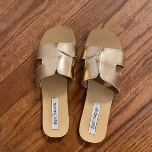 Steve Madden Sayler Slide W rose gold